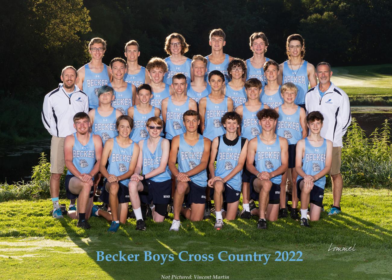 Becker High School Cross Country Running, Boys Teams MSHSL